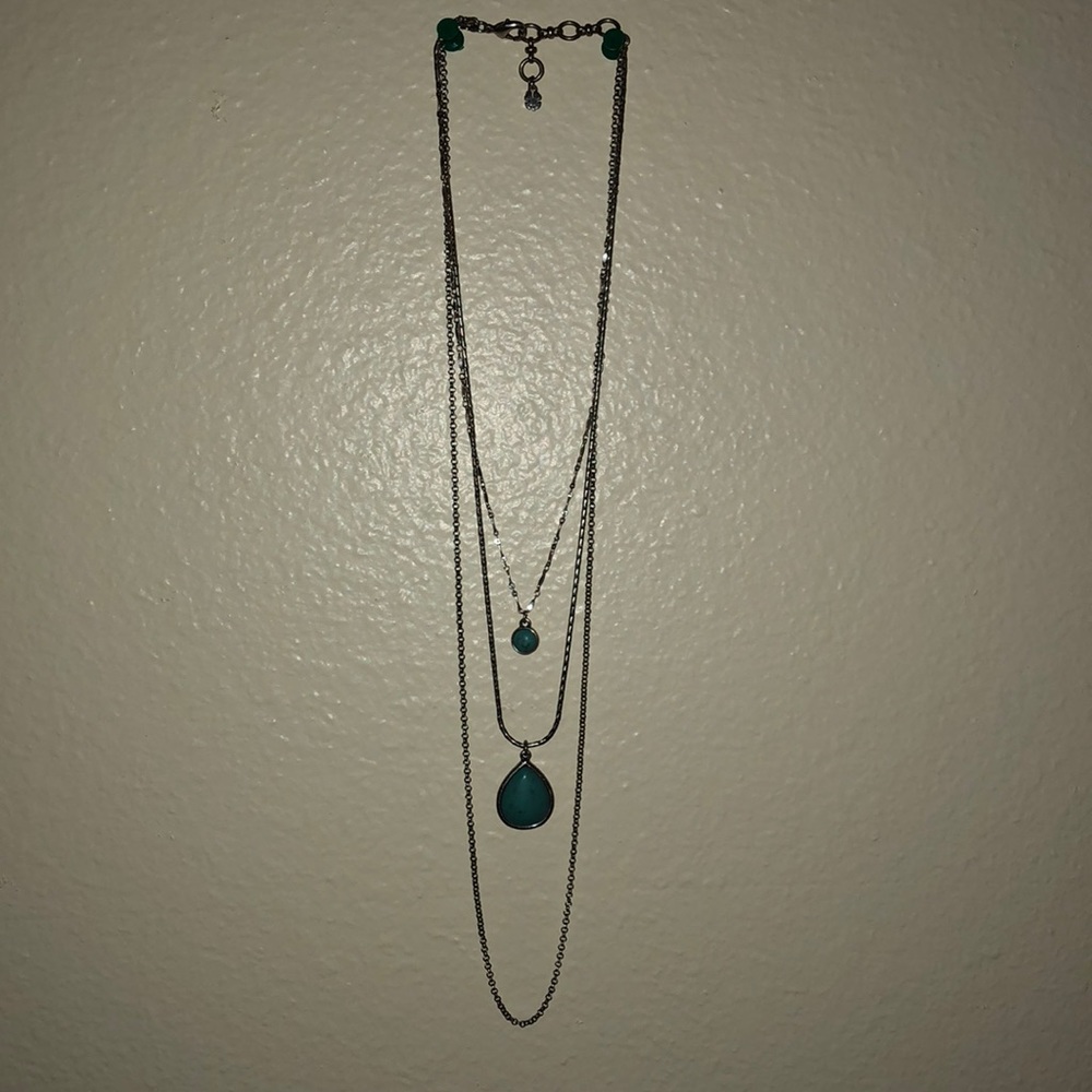 Lucky Brand Turquoise Layered Necklace